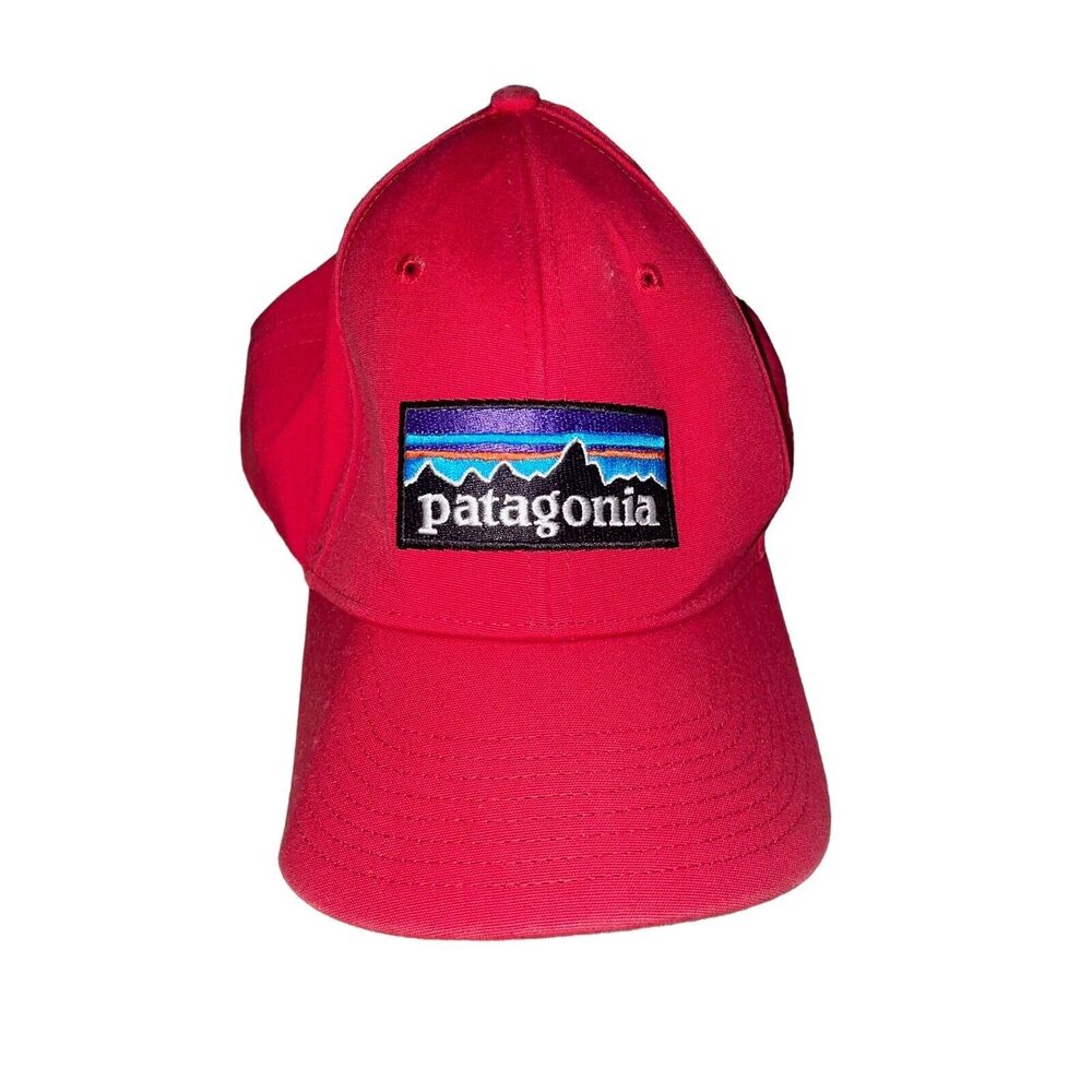 Patagonia Roger That Hat SnapBack Red Cap OS Mesh‎ Back